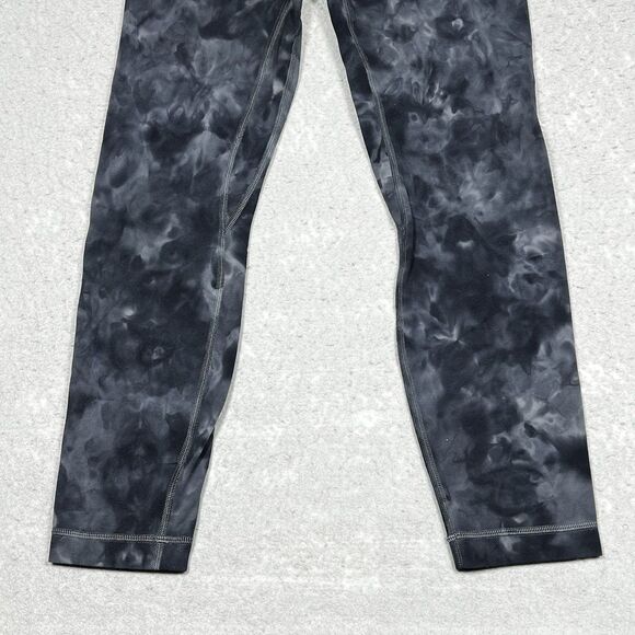 Lululemon Leggings Size 6 Align Diamond High Rise Crop 25” Dye Pitch Leggings - Picture 3 of 11